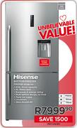 Hisense Bottom Freezer Fridge H610BI-WD