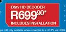 DSTV HD Decoder Includes Installation