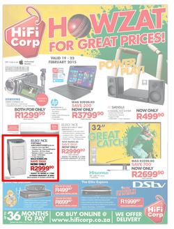 HiFi Corp : Howzat For Great Prices! (19 Feb - 22 Feb 2015), page 1