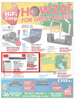 HiFi Corp : Howzat For Great Prices! (19 Feb - 22 Feb 2015), page 1
