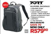 Port 15.6" Valmorel Backpack