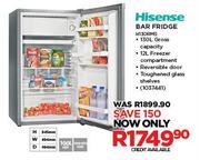 Hisense 100Ltr Bar Fridge H130RMS
