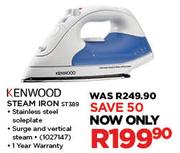 Kenwood Steam Iron ST389