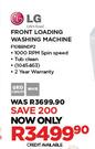 LG 6kg Front Loading Washing Machine F10B8NDP2