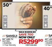 Sansui 50" LED TV 50STY1950