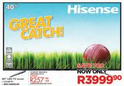 Hisense 40" Full HD LED TV 40D36P