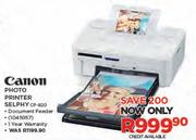 Canon Photo Printer Selphy CP-820