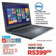 Dell 15.6" Notebook 