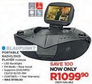 Blaupunkt Portable Radio/DVD Player POR1006