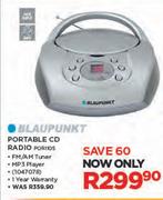 Blaupunkt Portable CD Radio POR1105
