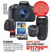 Canon Extreme Bundle 700D