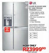 LG 620Ltr Door-In-Door Side By Side Fridge/Freezer 1045452