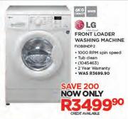 LG 6kg Front Loader Washing Machine F10B8NDP2