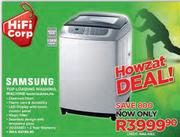 Samsung 13Kg Metallic Finish Top Loading Washing Machine 