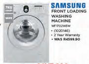 Samsung 7Kg White Font Loading Washing Machine WF1702W5W