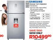 Samsung 487Ltr Fridge Top Freezer RT50H6600SA