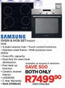 Samsung Stainless Steel Oven & Hob Set PKG007