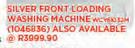 Defy 6KG Silver Front Loading Washing Machine WCY61032M