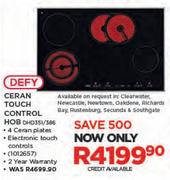 Defy Ceran Touch Control Hob DHD351/386