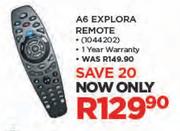 A6 Explora Remote