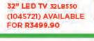 LG 32" LED TV 32LB550