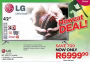 LG 42" Smart 3D LED TV 42LB652