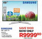 Samsung 48" LED TV-48H6200