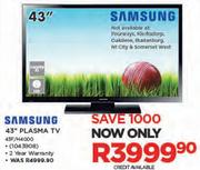 Samsung 43" Plasma TV-43F/H4000