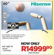 Hisense 60" LED TV-60K390