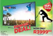 Sinotec 40" LED TV-40F360D