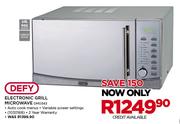 Defy 34Ltr Electronic Grill Microwave DMO343