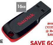 SanDisk 4GB Cruzer Blade Flash Drive