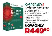 Kaspersky Internet Security 2 User 2015