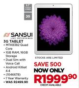 Sansui 3G Tablet