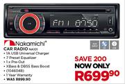 Nakamichi Car Radio NA101