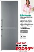 Hisense 230Ltr Fridge/Freezer H299BME