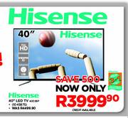 Hisense 40" Full HD LED TV-40D36P