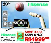 Hisense 60" Smart LED TV-60K390