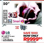 LG 50" Full HD 3D LED Smart TV 50LB652