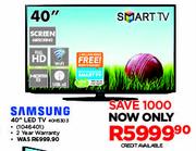 Samsung 40" LED TV 40H5303