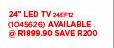 Sinotec 24" LED TV-24EF12