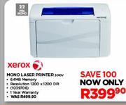 Xerox Mono Laser Printer 