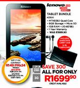 Lenovo Tablet Bundle-A3300