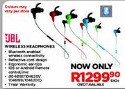 JBL Wireless Headphones-Each