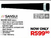 Sansui Sound Bar