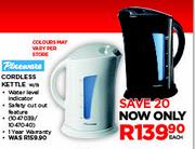 Pineware Cordless Kettle Each
