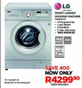 LG 7kg Front Loader Washing Machine F10B8QDP5