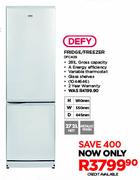 Defy 272Ltr Fridge/Freezer DFC409