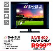 Sansui 19" LCD TV