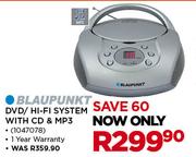 Blaupunkt DVD/HiFi System With CD & MP3